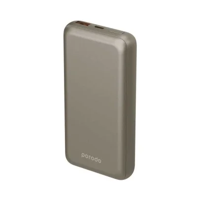 Porodo 20000Mah Aluminum Compact Power Bank Dual Output Charging
